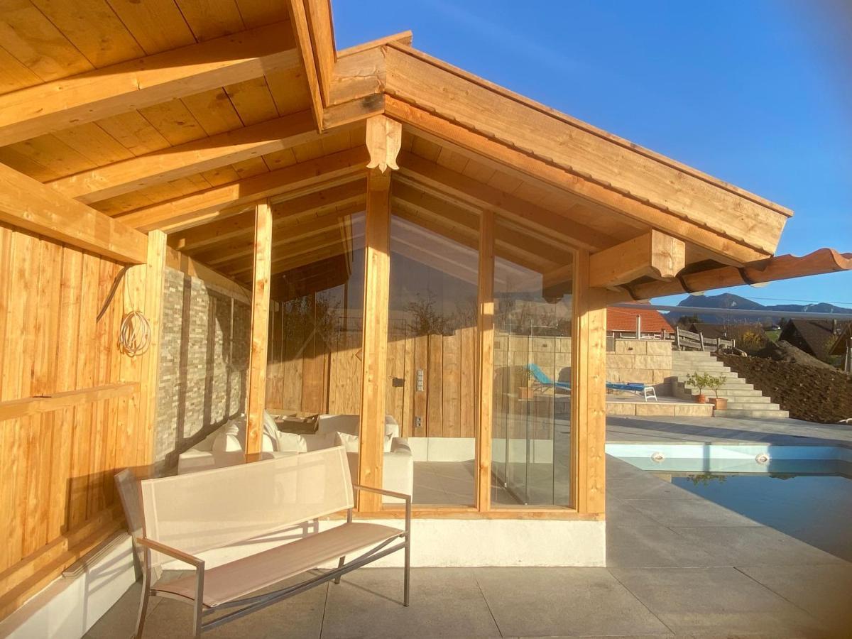 Private Luxury Chalet Siegsdorf Εξωτερικό φωτογραφία